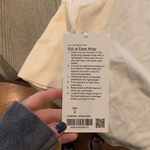 Lululemon Still At Ease Wrap